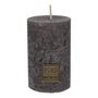 Swish Grey Pillar Candle, thumbnail 2 of 3