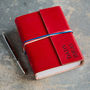 Personalised Distressed Three String Leather Journals, thumbnail 3 of 12