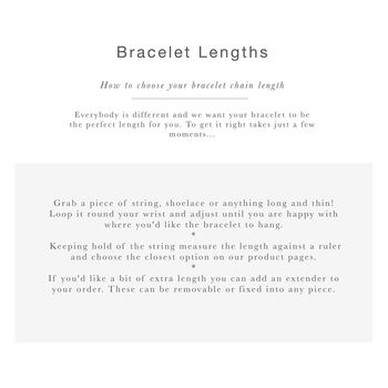 Personalised Bar 'Love' Bracelet, 7 of 11