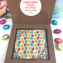 Personalised Message Milk White Chocolate Easter Egg, thumbnail 3 of 7