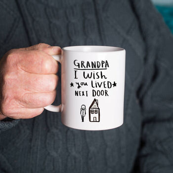 'Grandad I Wish You Lived Next Door' Coaster, 4 of 11