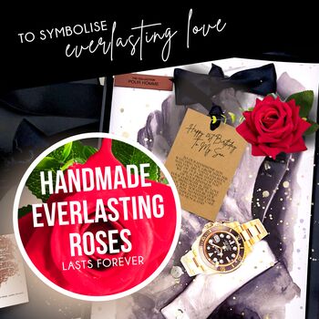 Dapper Gent Luxury Scented Birthday Watch Card For Him, 10 of 11