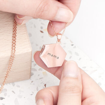 Personalised Rose Gold Plated Locket, 7 of 12