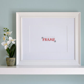Bespoke White Bevelled Picture Frames, 7 of 9