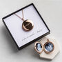 Personalised Memorable Date Locket With Photo, thumbnail 3 of 9