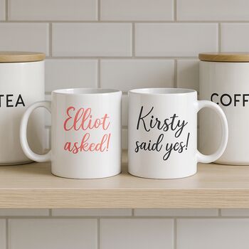 Personalised Engagement Mugs, 2 of 4