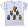 Colour In Childrens Cat T Shirt, thumbnail 7 of 11