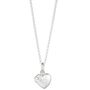 Personalised Petite Sterling Diamond Heart Locket, thumbnail 3 of 8