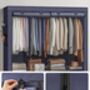 Portable Clothes Wardrobe Garment Rack Closet, thumbnail 4 of 7