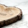 Personalised Carved Wooden Heart Dish, thumbnail 2 of 4