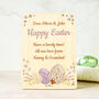Personalised Easter Card, Wooden Keepsake, thumbnail 1 of 3