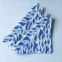 Blue And White Cotton Napkins, Seabreeze, thumbnail 3 of 4