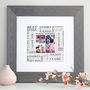 Personalised Mummy And Me Memories Photo Word Art, thumbnail 2 of 11
