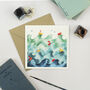 Nautical Seaside Cards Pack Of Four, thumbnail 8 of 8