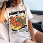 'Downtown Fruit Market' Colourful Graphic Tee, thumbnail 1 of 6