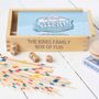 Personalised Wooden Vintage Board Four In One Game Set, thumbnail 2 of 3