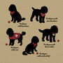 Personalised Cockapoo Print For One Or Two Dogs, thumbnail 2 of 12