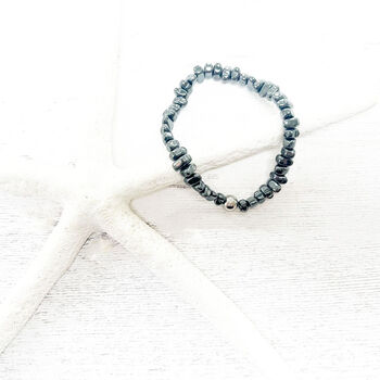 Beaded Natural Stone Bracelet Gift For Him, 6 of 6