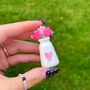Tiny World Resin Keepsake Ornament Thank You Flowers, thumbnail 1 of 2