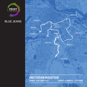 Personalised Amsterdam Marathon, 3 of 11