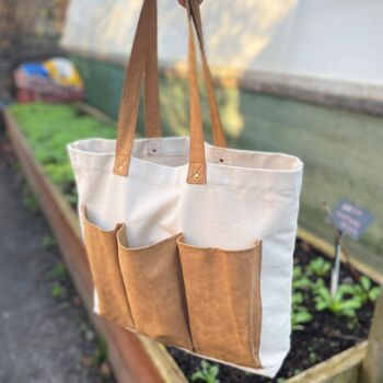 Stitch What You've Grown Gardening Tote Bag Diy Kit, 9 of 12