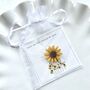 Teacher Sunflower Blooming Brooch Gift, thumbnail 7 of 11