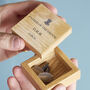 Top Hat Wedding Party Cufflink Box, thumbnail 3 of 3