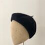Black Beret With Optional Veil And Accessories, thumbnail 9 of 11