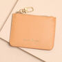 Vegan Leather Ombre Card Holder In Nude, thumbnail 3 of 3