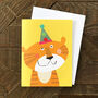 Mini Tiger Greetings Card, thumbnail 3 of 5