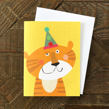 Mini Tiger Greetings Card, 3 of 5