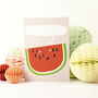 Personalised Watermelon Greetings Card, thumbnail 4 of 4