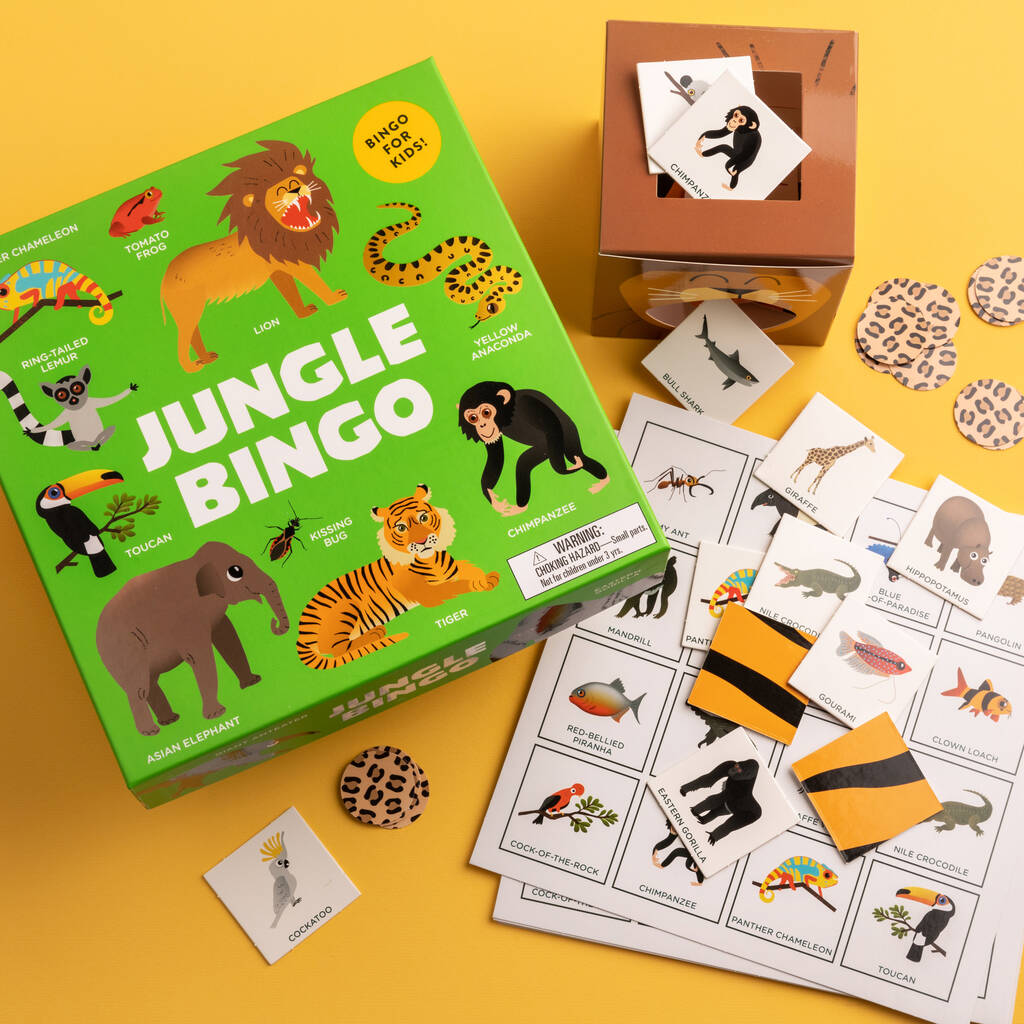 Jungle Bingo Game, 1 of 6