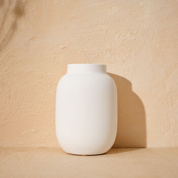 Earthenware Vase Blanc 04, 2 of 2