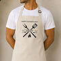 Personalised Name And Message BBQ Apron, thumbnail 4 of 6