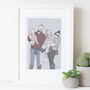Personalised Family Portrait, thumbnail 1 of 12