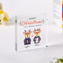 First Xmas Newlywed Personalised Plaque Gift, thumbnail 3 of 4
