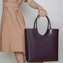 Genuine Leather Tote, thumbnail 4 of 10