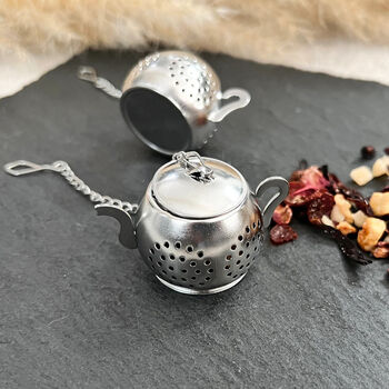 Teapot Design Tea Strainer For Loose Leaf Tea, 6 of 10