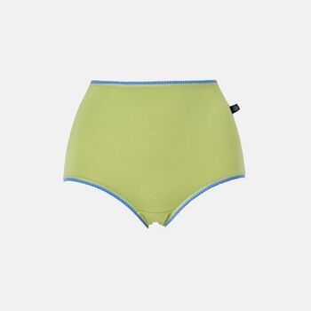 Women's 'Fresh Pastels' Four Pack Bamboo Full Briefs, 3 of 6