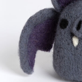 Halloween Bat Needle Felting Kit, 7 of 9