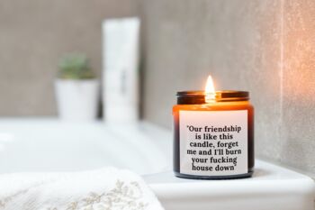 Funny Friendship Candle Gift For Her, 5 of 5