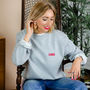 Embroidered Personalised 'Year' Unisex Sweatshirt, thumbnail 4 of 12