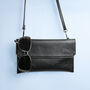 Personalised Leather Clutch Bag, thumbnail 3 of 12