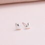 Valentine's Day Heart Earrings 'You're Loved', thumbnail 2 of 8