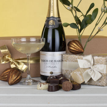 Champagne And Chocolates Gift Box, 4 of 4