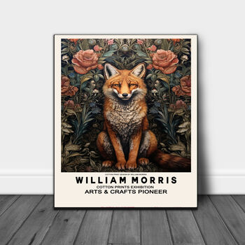 William Morris Fox Print, 4 of 5