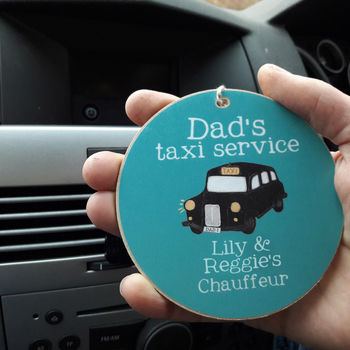 Personalised Dad's Taxi Sign, 4 of 11