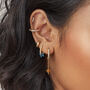 Star Hoop Earrings, thumbnail 5 of 12