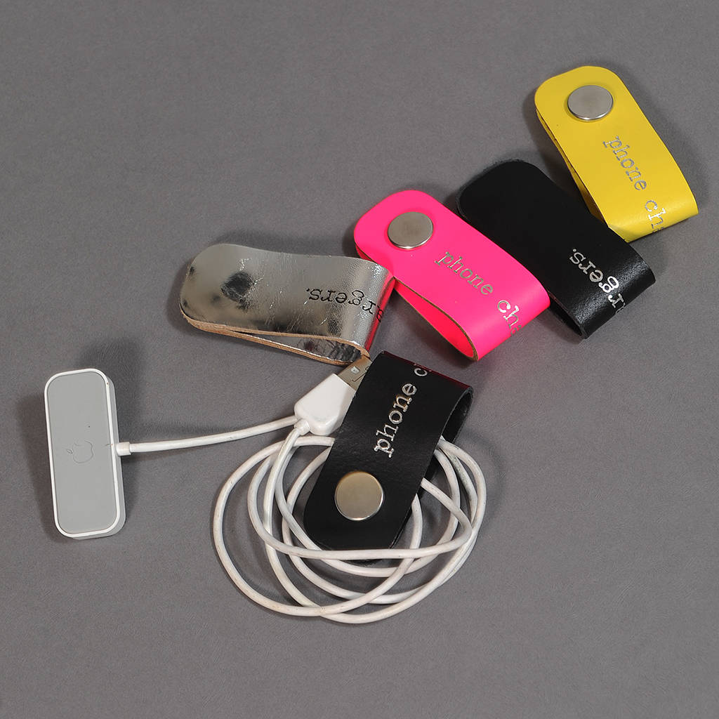 Leather Cable Tidy By Undercover